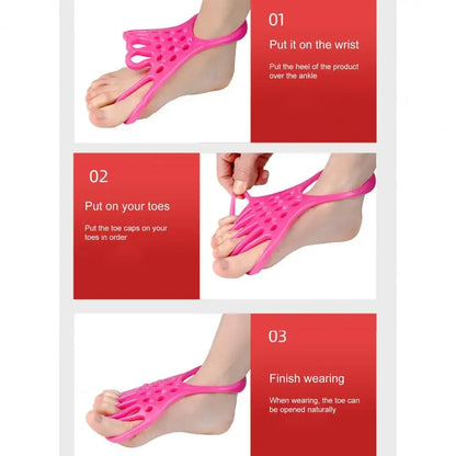 Toe Separator Stretching Strap - Arch Support & Foot Massage Relief