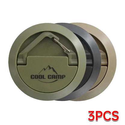 Multi-Purpose Magnetic Camping Hook - Portable Tent Ceiling Clamp with Suction Cup for Outdoor Rope & Lamp Storage