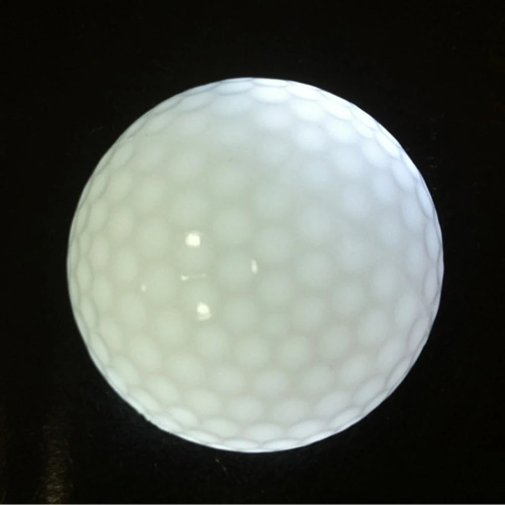 LED Golf Balls - 5 Pack Glow in the Dark Night Training Balls (Blue, Orange, Red, White, Green, Pink)