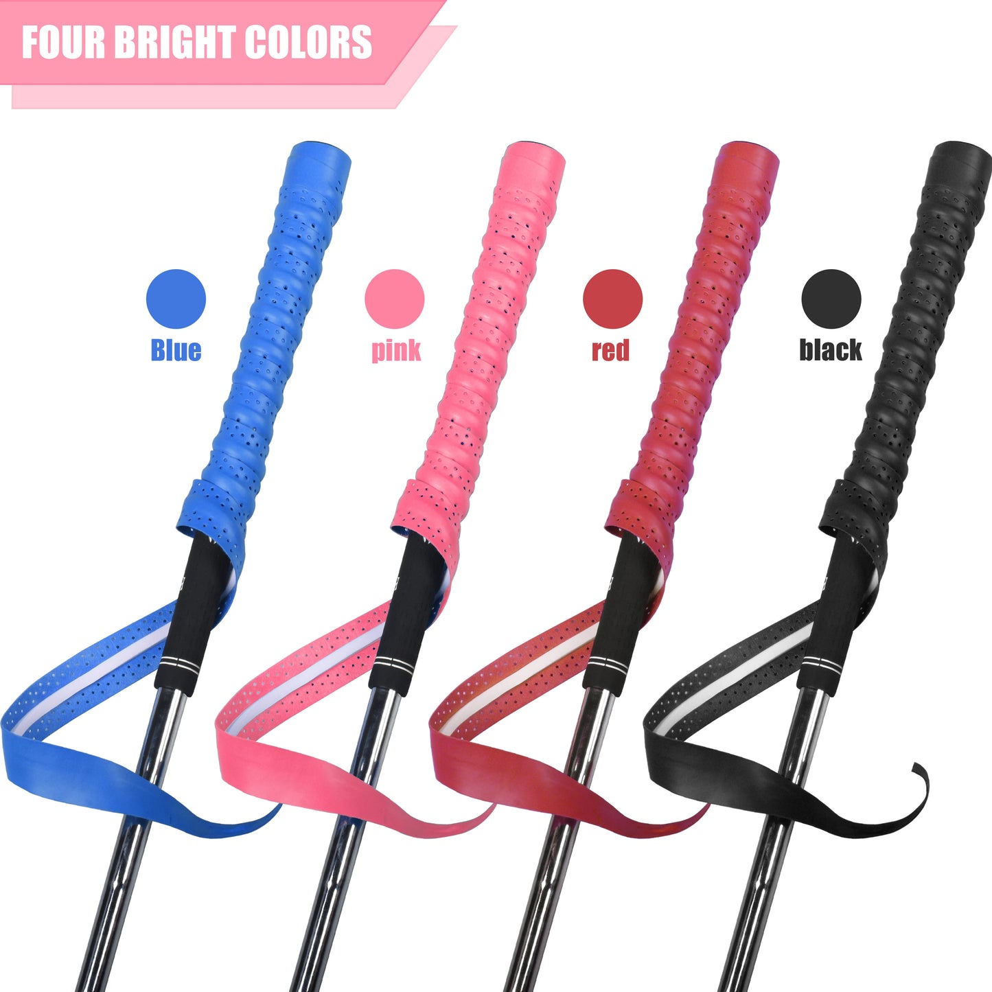 Premium Golf Grip Tape - Non-Slip PU Club Grip Wrap with Sweat-Proof Technology - Universal Fit for Drivers, Irons & Putters
