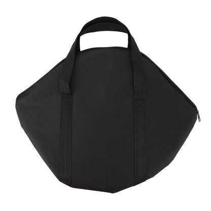 Waterproof Baking Pan Carrying Case with Anti-Scald Wood Handle - BBQ Grilling Skillet Storage Bag