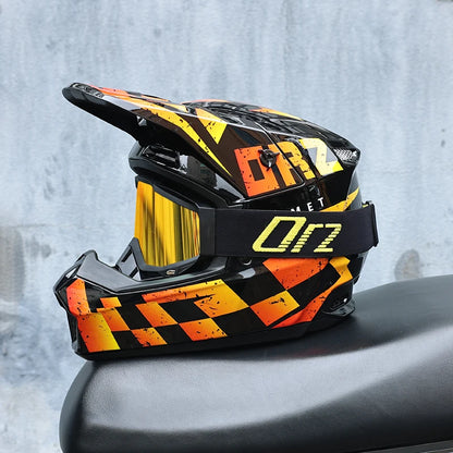 Full-Face Off-Road Motorcycle Helmet - Model 903 - Electric Vehicle Mountain Downhill - All-Season