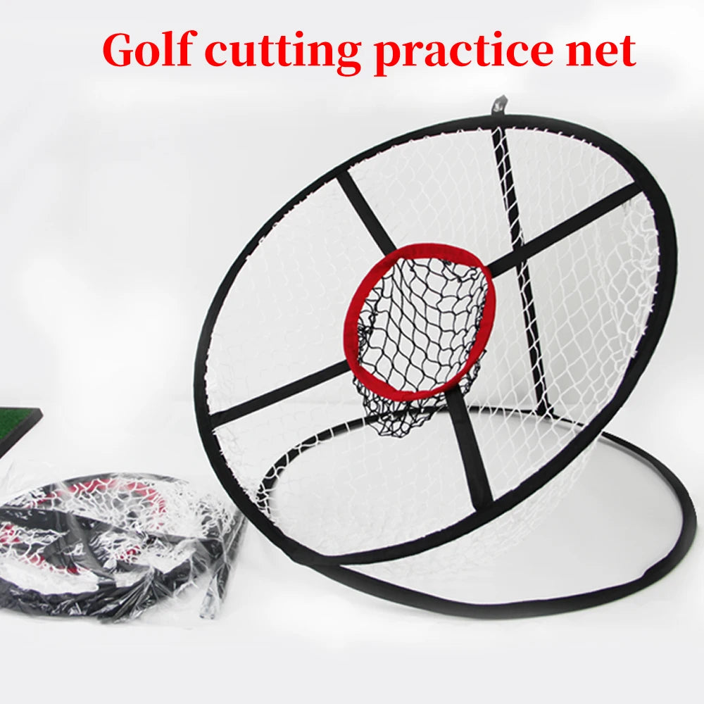 Foldable Golf Chipping Net - Portable Practice Target for Indoor and Outdoor Swing Training