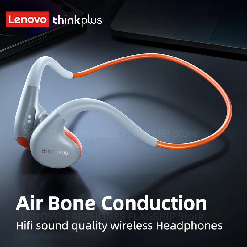 Air Conduction Wireless Headphones - Bluetooth 5.3 Sport Earphones with Ear Hook & Mic
