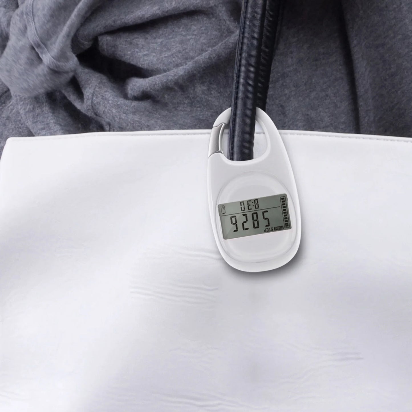 Portable Fitness Pedometer – Step Counter & Activity Tracker for Steps, Distance & Calories