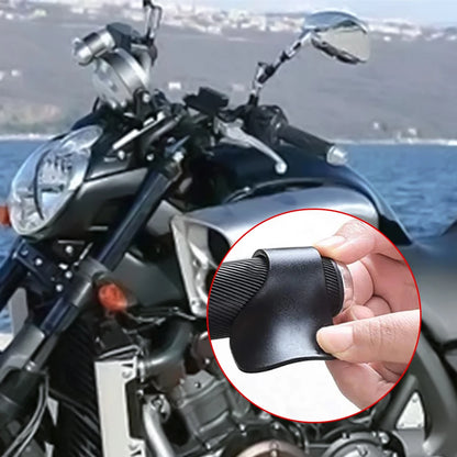 Motorcycle Throttle Assist Grip - Universal Non-Slip Handlebar Hand Rest Control Booster