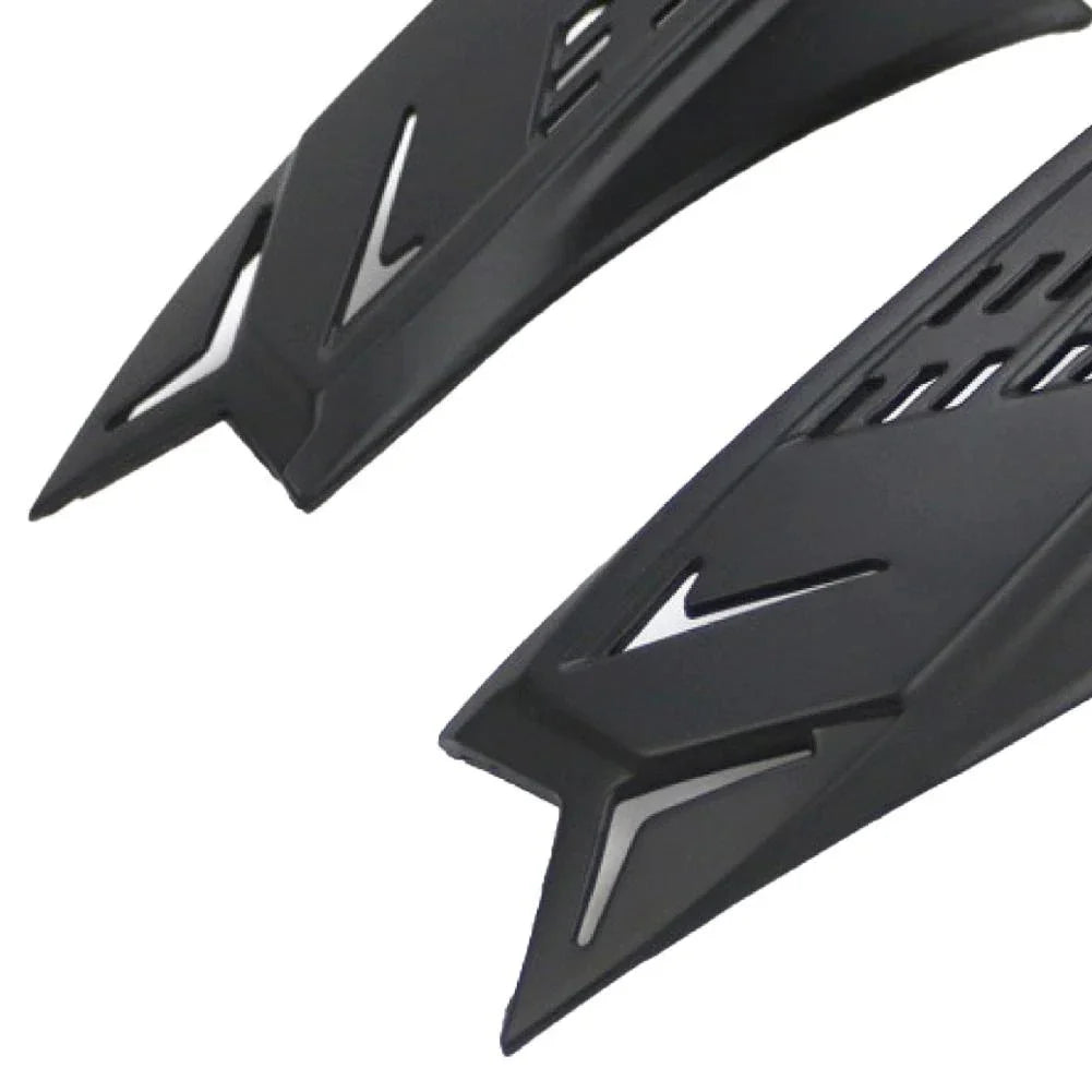 Motorcycle Helmet Horns - 2 Pack ABS Adhesive Modification Accessories