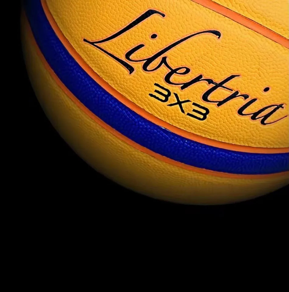 Official Competition Basketball Size 7 - PU Leather 3x3 Certified Standard Ball for Men's & Women's Training