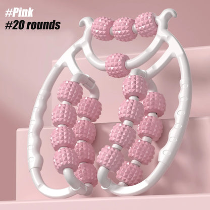 Anti-Cellulite Massager - 20 Wheel Annular Leg Clamp