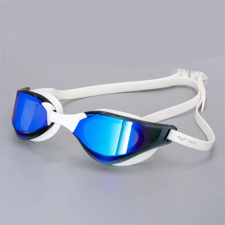 Professional HD Anti-Fog Swimming Goggles - Leak-Proof Adjustable Silicone Eyewear for Men & Women