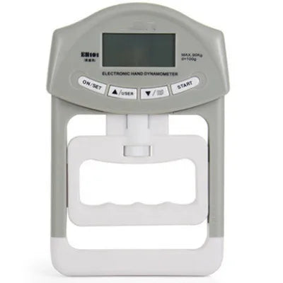 Digital Hand Dynamometer - Electronic Grip Strength Meter 90kg/200lbs Capacity for Athletic Performance Testing