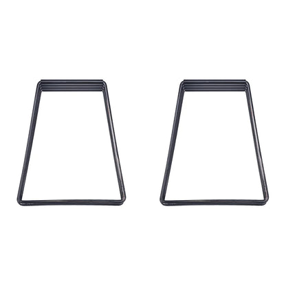 Aluminum Alloy Camping Cooler Stand - Folding Ice Box Holder for Outdoor Adventures (1-2 Pack)