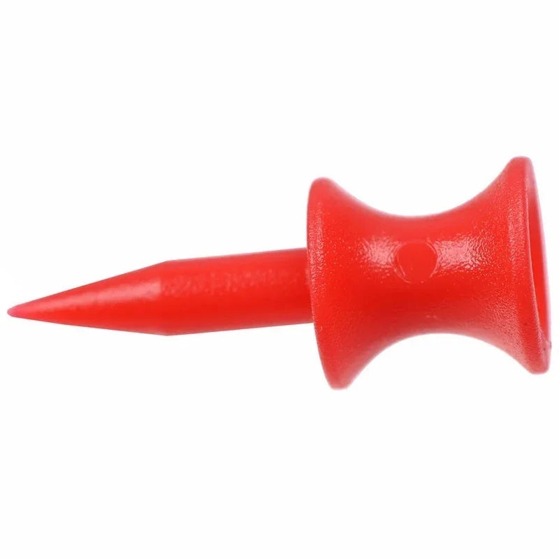 Premium Plastic Golf Tees - 50 Pack, 30mm Height