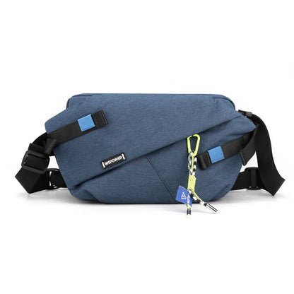 Premium Nylon Waist Pack - Unisex Crossbody Chest Bag for Outdoor & Travel