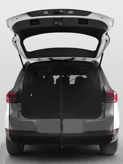 SUV & RV Tailgate Mosquito Net - Magnetic Mesh Curtain, Breathable & Eco-Friendly