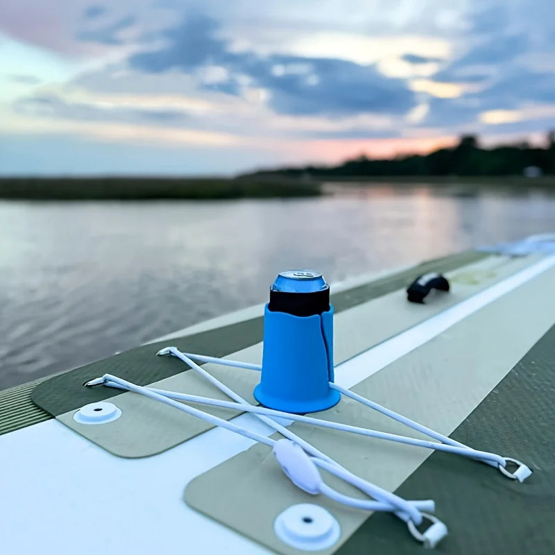 Tip-Over Resistant Kayak Cup Holder - Universal Drink Holder for Kayak, Paddle Board, SUP & Water Sports Accessories