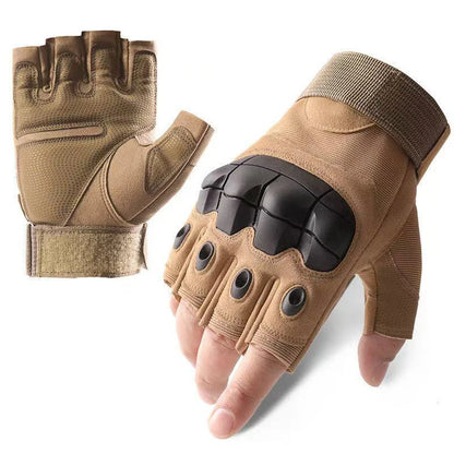 Tactical Touch Screen Gloves - Multi-Sport Protection for Motorcycle, Camping, Hiking, Rock Climbing, Hunting & Fitness
