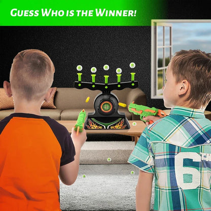 Luminous Electric Floating Target Shooting Set - Soft Foam Competition Game for Kids