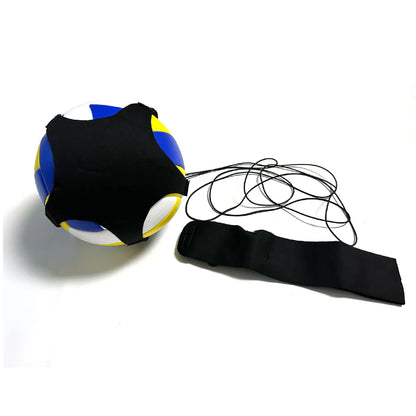 Soccer Training Belt - Football Kicking Practice Equipment for Adults & Kids with Training Mat