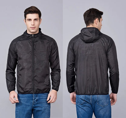 Unisex Waterproof Hiking Jacket - Sun Protection Windbreaker for Outdoor Camping & Climbing