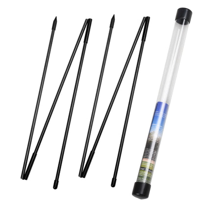 Golf Alignment Sticks - 2 Sets of 48inch Practice Rods - Collapsible & Portable - 6 Colors Available