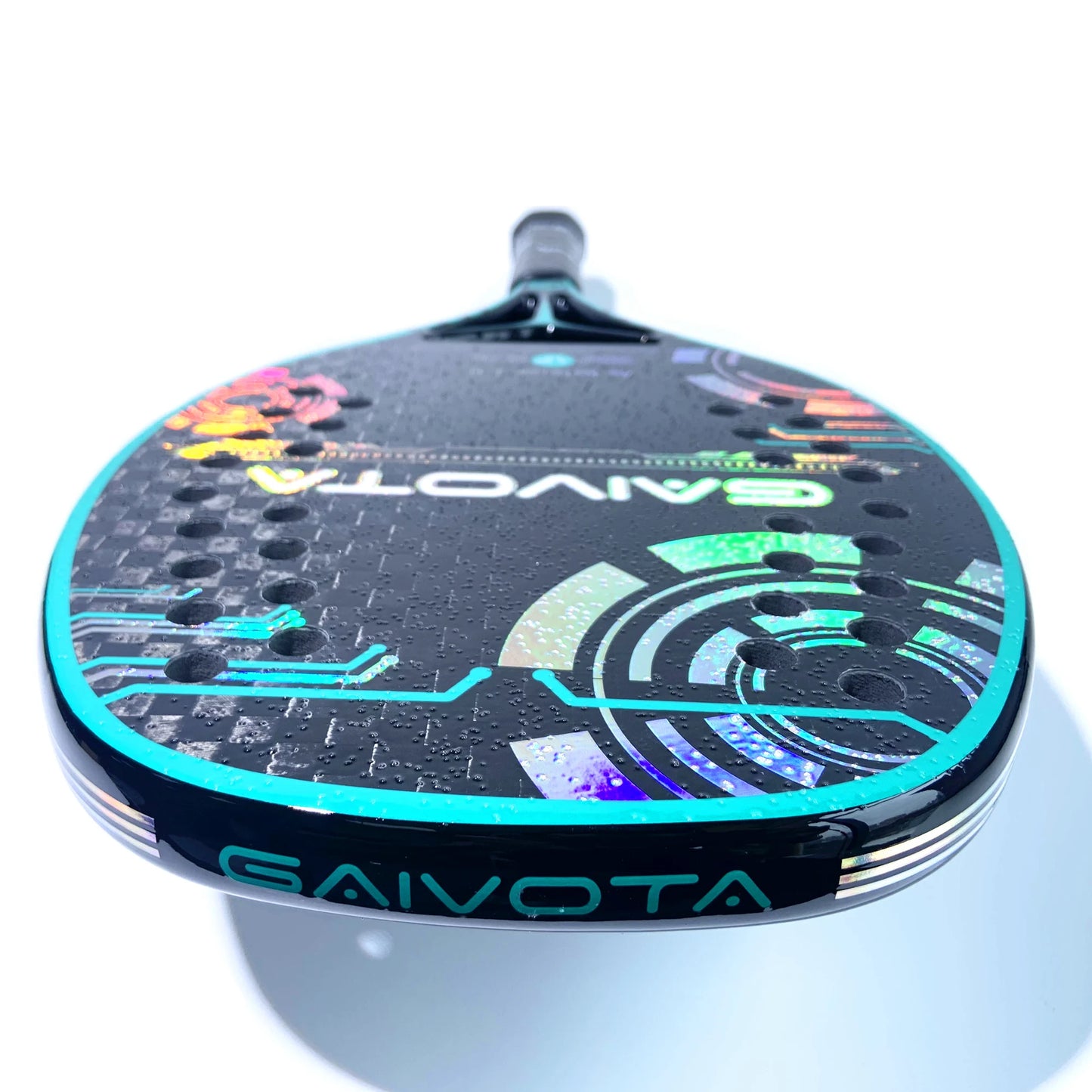 Professional Beach Tennis Racquet 12K Carbon Fiber - Rough Surface with Backpack