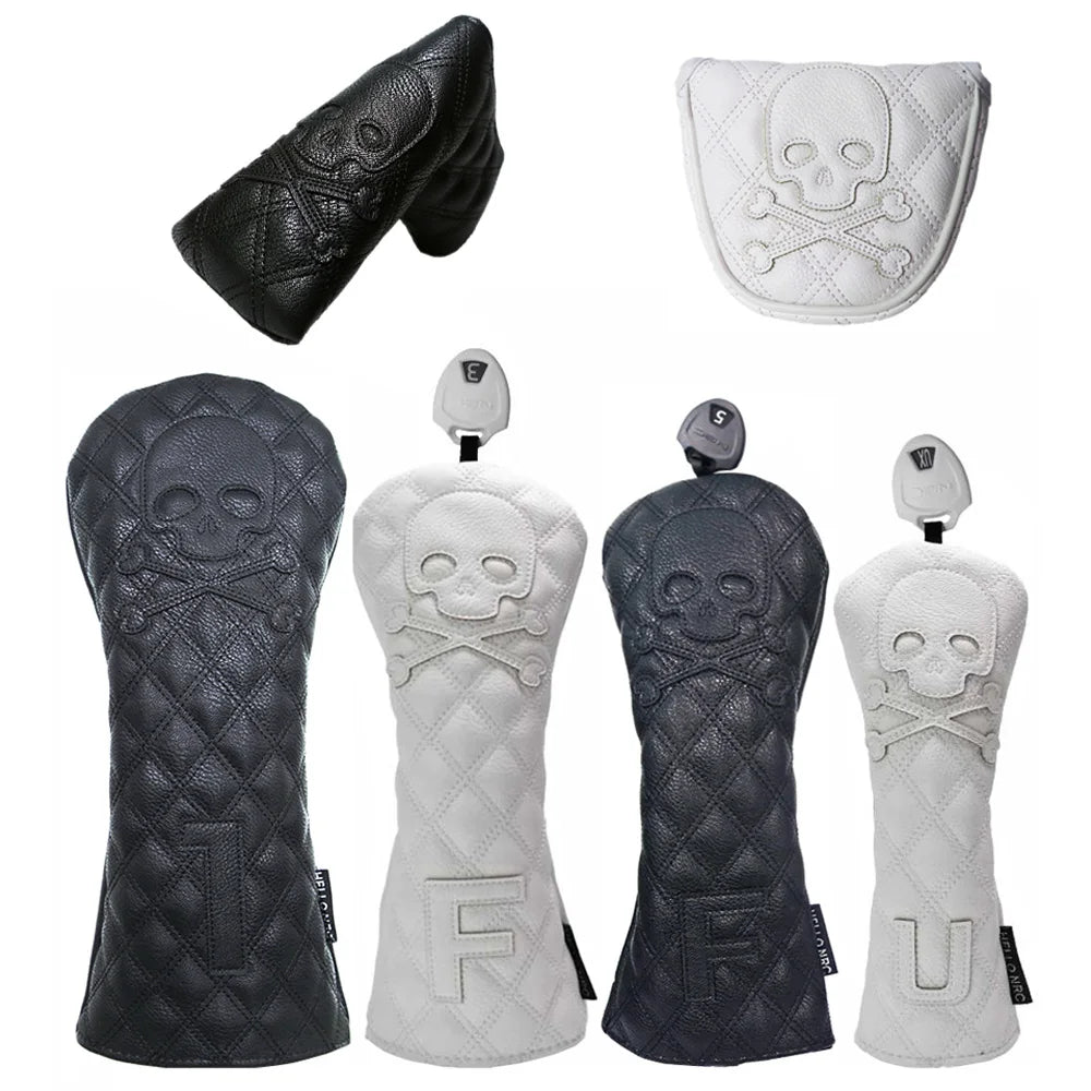 Premium Golf Club Covers - Waterproof Protector Set for Driver, Fairway, and Hybrid