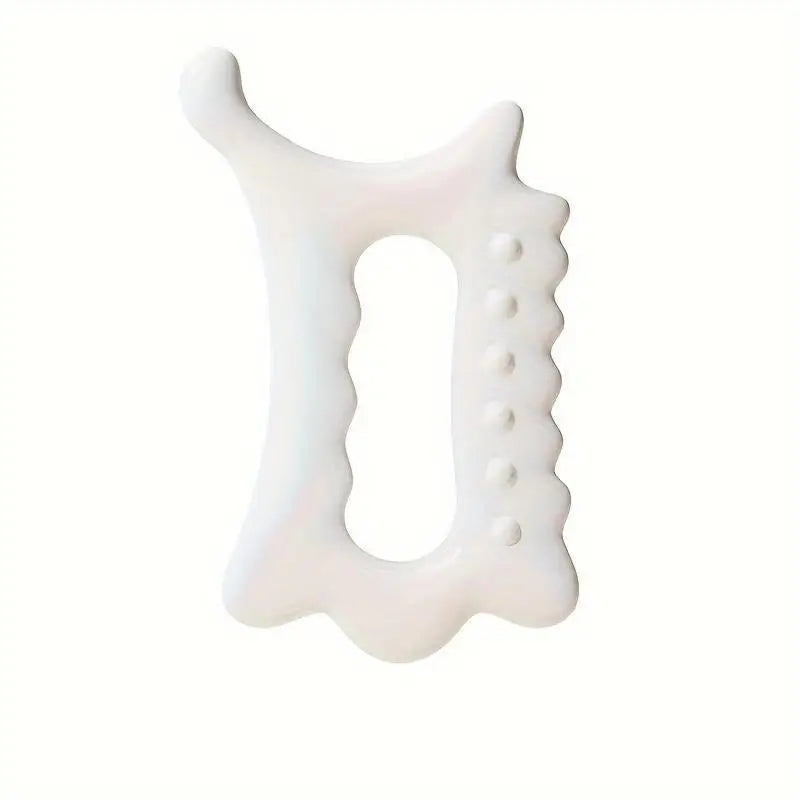 Handheld Ergonomic Gua Sha Massage Tool - Versatile Non-Ceramic Face & Body Beauty Relaxation Board
