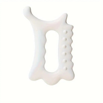 Handheld Ergonomic Gua Sha Massage Tool - Versatile Non-Ceramic Face & Body Beauty Relaxation Board