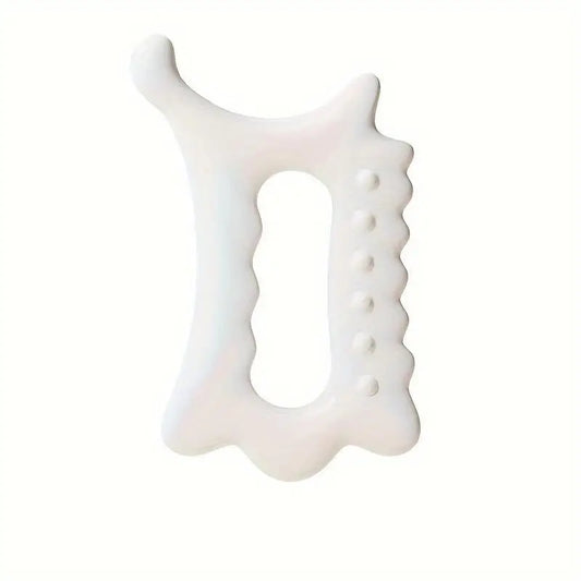 Handheld Ergonomic Gua Sha Massage Tool - Versatile Non-Ceramic Face & Body Beauty Relaxation Board
