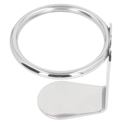 316 Stainless Steel Boat Ring Drink Holder - Rustproof Wall Mount Cup Holder for RV, Yacht & Marine Applications
