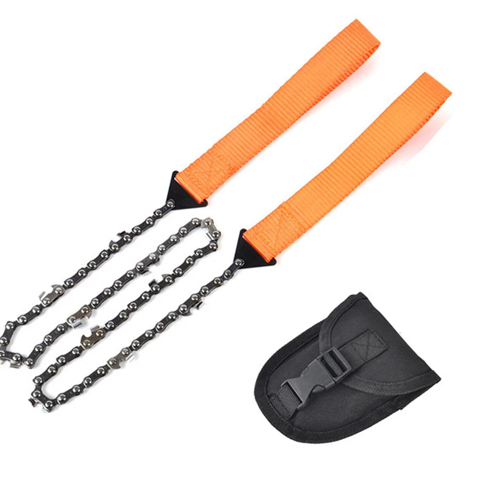 Pocket Chainsaw Rope Saw Hand Chain Saw for Tree Cutting Pocket Saw Chain Camping Saws Outdoor camping Equipment