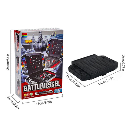 Warship Sea Ship Board Games Toys - Battleship Classic Naval Combat Strategy Table Game for Kids