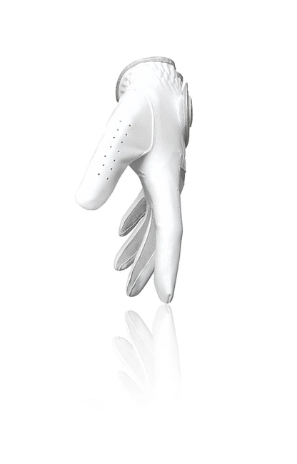 Men's Golf Glove - Soft Breathable Fabric with Magnetic Ball Marker, Comfortable Fit, Replaceable Marker for Golfers (1 Piece)