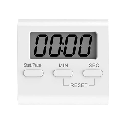 Digital Countdown Timer - Magnetic LCD Kitchen Timer with Stand