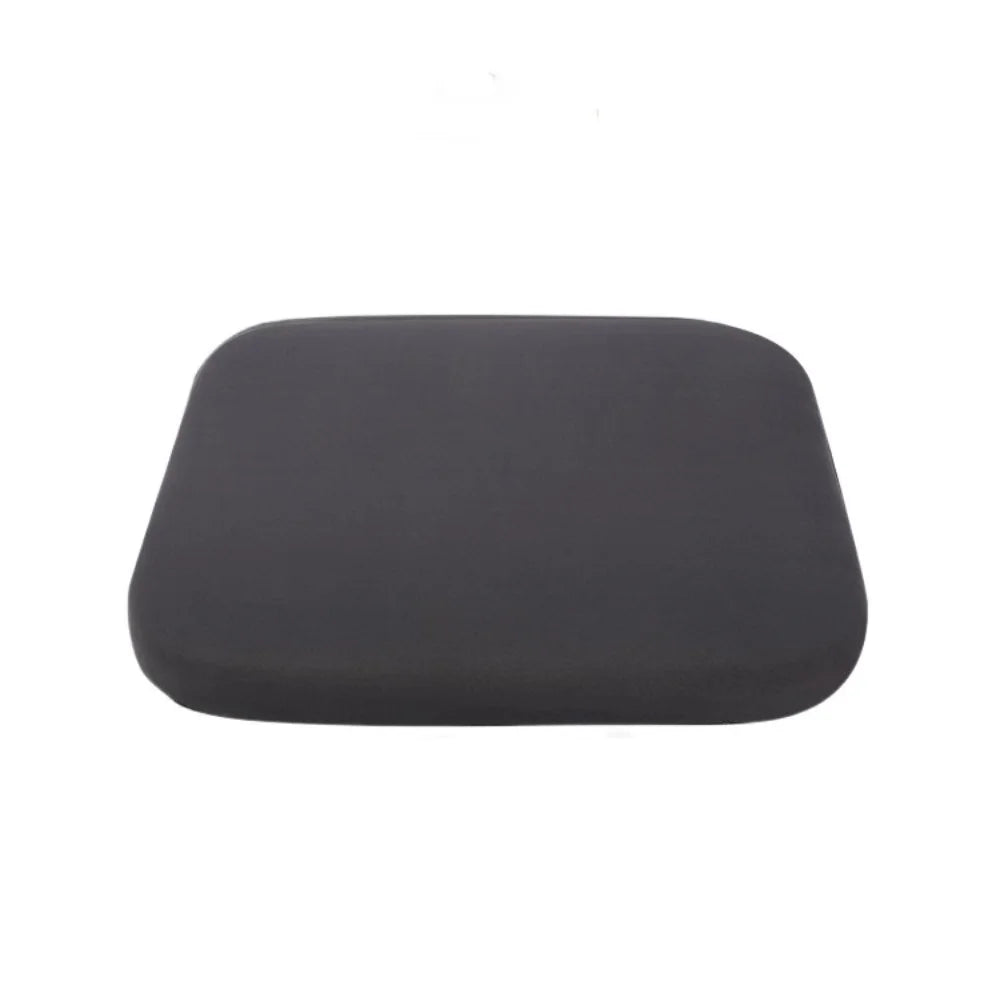 Elastic Memory Foam Seat Cushion - Soft Bounce-Back Design with Breathable Cover - Removable Washable Pad for Office & Long Sitting