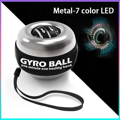 Gyro Power Ball - Wrist and Forearm Strengthener for Fitness Training