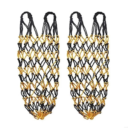 Premium Slow-Feed Horse Hay Net Bag Set (2 Pcs) – 40" Large Capacity Hanging Feeder