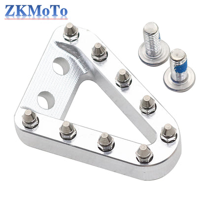 CNC Aluminum Rear Brake Pedal Step Plate Tip - Compatible with KTM SX/SXF/EXC/EXCF/XC/XCF/XCW/XCFW and Husqvarna TC/TE (2008-2016)