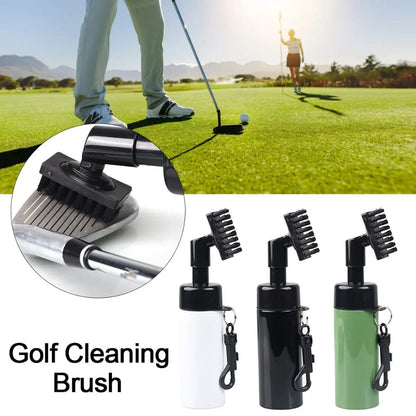Professional Golf Club Groove Cleaner with Integrated Water Spray System
