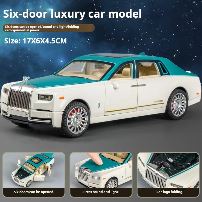 1:32 Scale Diecast Emergency Vehicle Model - Mini Car with Sound & Light (Ambulance, Fire Truck, Police Car)