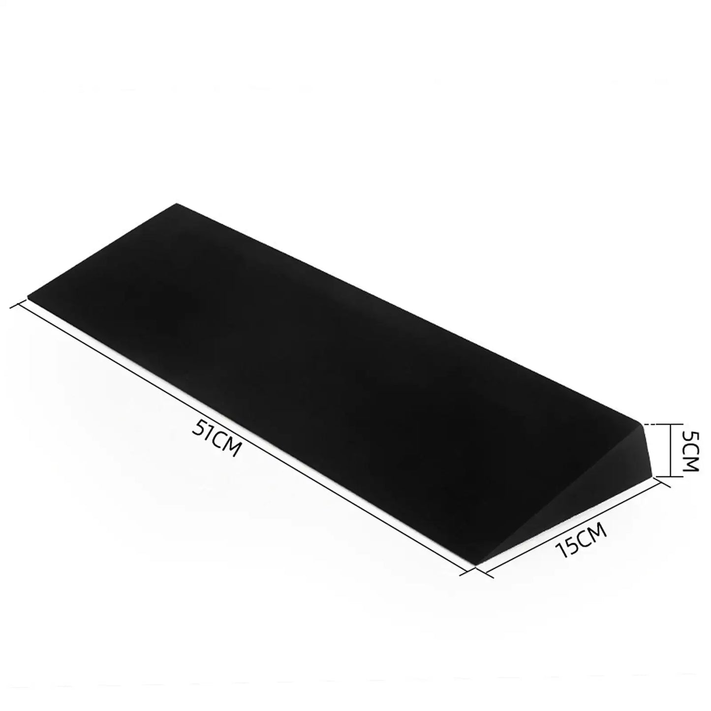 EVA Foam Squat Wedge Block - Slant Board Calf Stretcher for Exercise, Pushups, Yoga & Stretching Practice