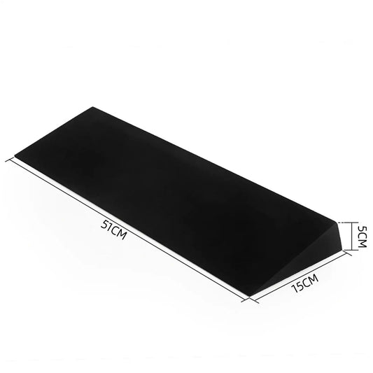 EVA Foam Squat Wedge Block - Slant Board Calf Stretcher for Exercise, Pushups, Yoga & Stretching Practice