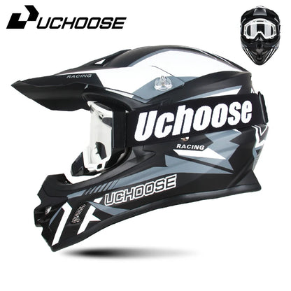 DOT Approved Motocross Helmet - Off-Road Racing Helmet for Men & Women (Downhill, Enduro, Cross)