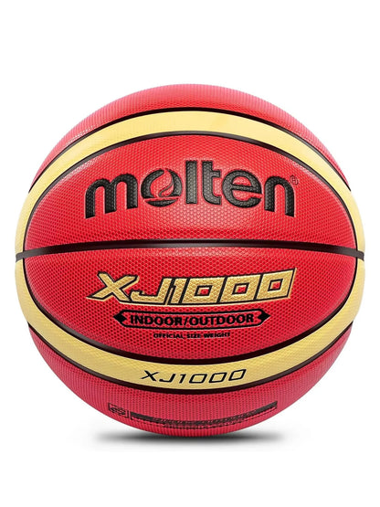 Molten Basketball XJ1000 Size 6, 7 Indoor/Outdoor Training Wear-Resistant PU Leather Basketball