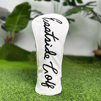 Premium Golf Club Headcovers with Embroidered Design - Scratch & Impact Resistant Protection