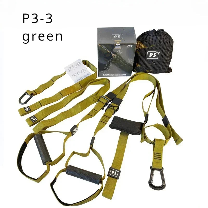 Suspension Training Strap System – Adjustable Full Body Resistance Bands for Strength and Fitness