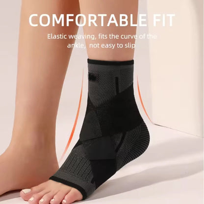 Sports Ankle Brace - Adjustable Compression Support for Men & Women | Running, Hiking, Basketball Protection