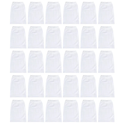 Reusable Nylon Mesh Pool Skimmer Socks - Filter Replacement Savers for Debris & Leaves Collection - Compatible with In-Ground & Above Ground Pools