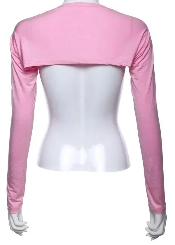 Muslim Arm Sleeves for Women - One Piece Shrug Bolero Cover - Ramadan Prayer Wear - 20 Colors Available